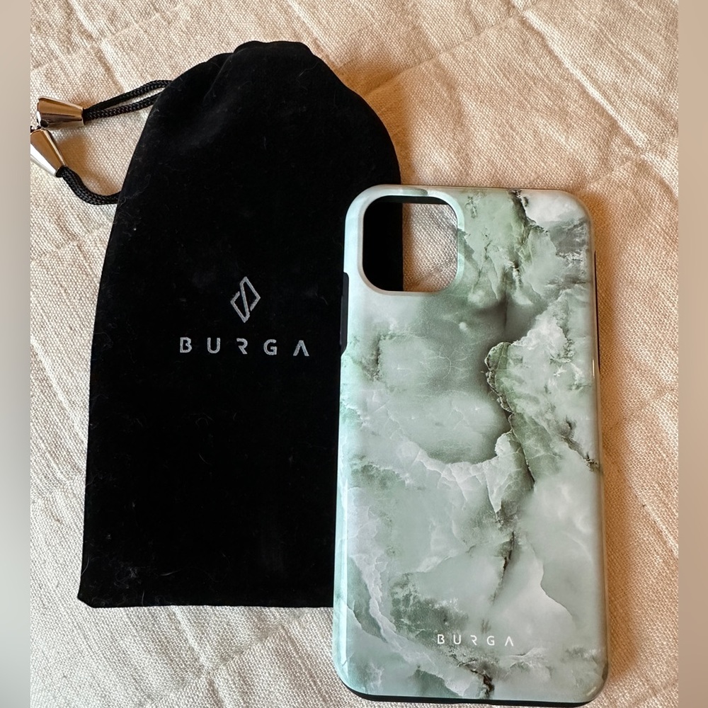 Burga iPhone 11 Pro Max Tough Phone Case - Pistachio Cheesecake